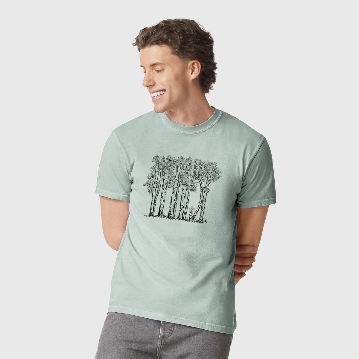 Quaking Aspens - Populus tremuloides - Unisex Comfort Colors Garment-Dyed Heavyweight T-shirt