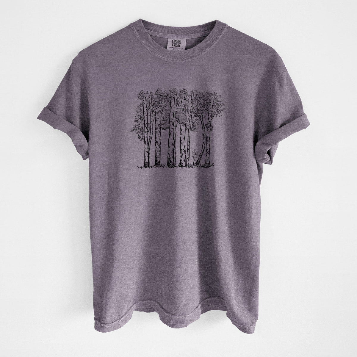 Quaking Aspens - Populus tremuloides - Unisex Comfort Colors Garment-Dyed Heavyweight T-shirt