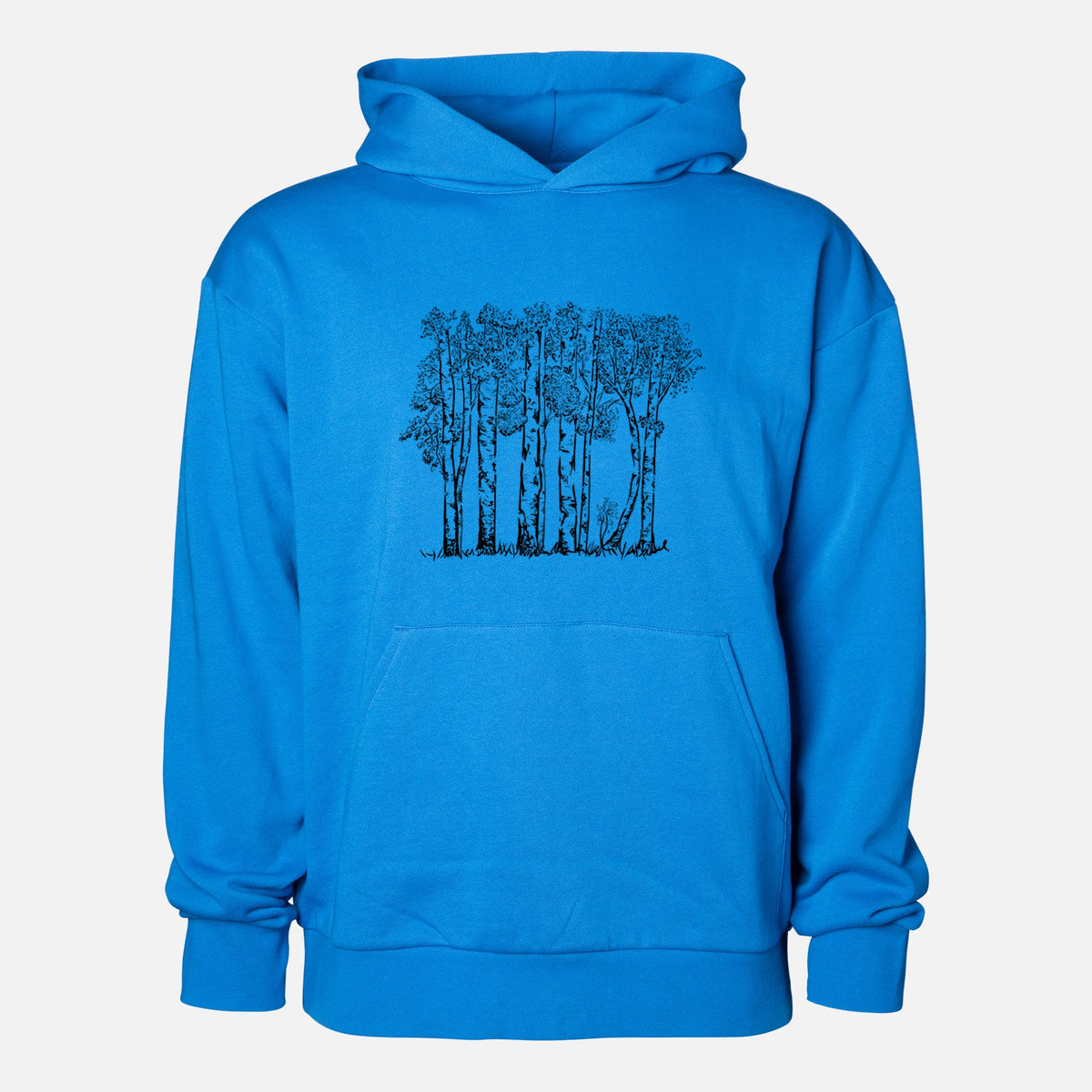 Quaking Aspens - Populus tremuloides  - Statement Midweight Hoodie