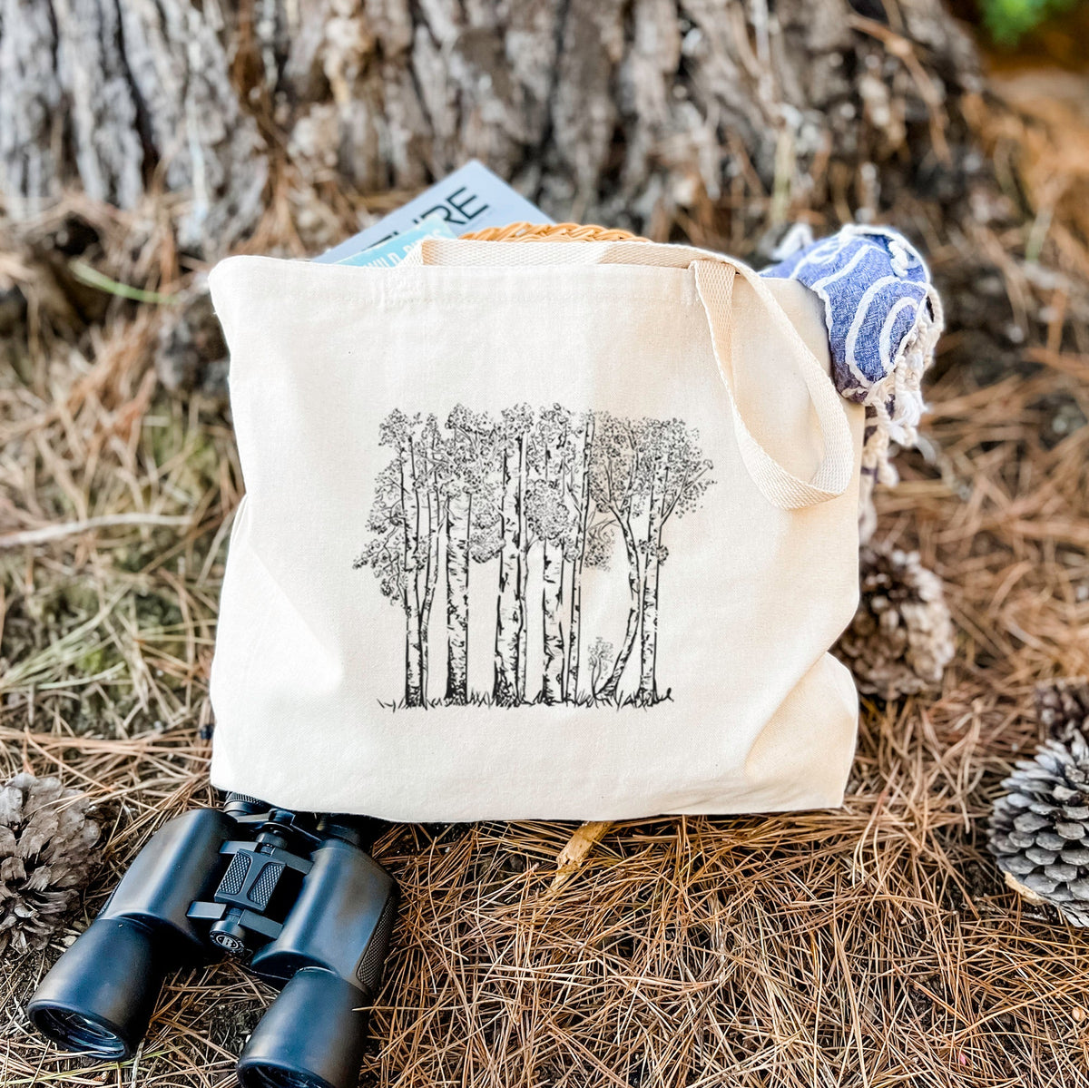 Quaking Aspens - Populus tremuloides - Tote Bag