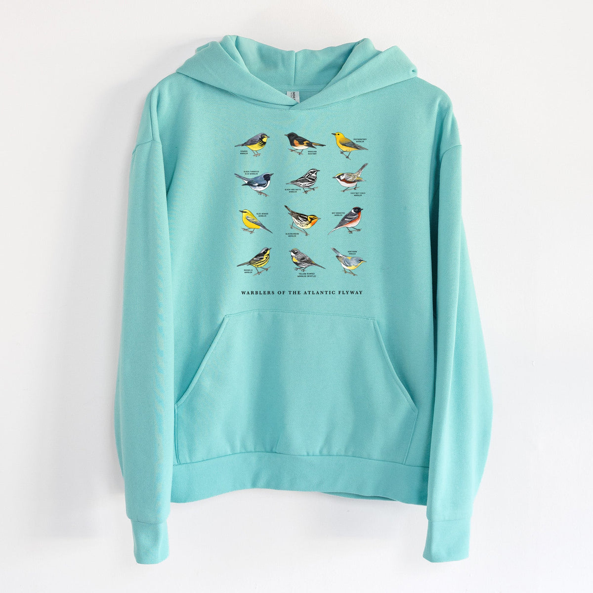 Warblers of the Atlantic Flyway  - Statement Midweight Hoodie