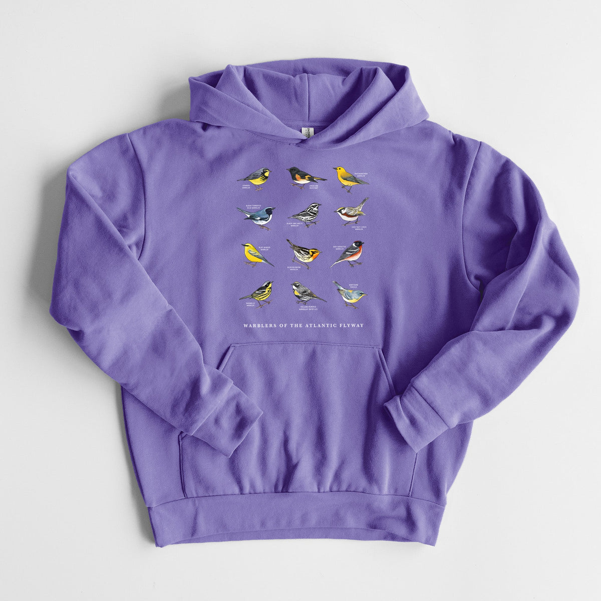 Warblers of the Atlantic Flyway  - Statement Midweight Hoodie