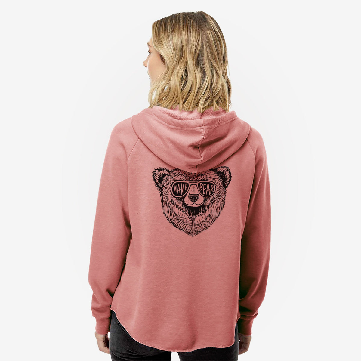 Mama Bear - Women's Cali Wave Zip-Up Sweatshirt