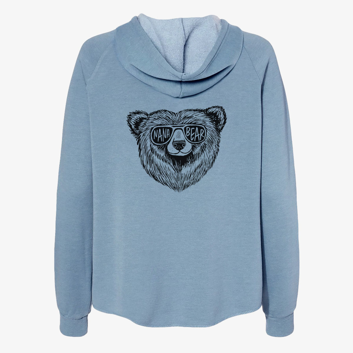 Nana Bear - Women's Cali Wave Zip-Up Sweatshirt