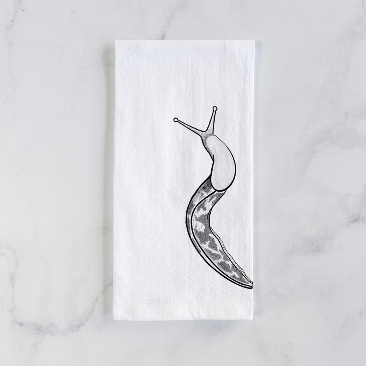 Pacific Banana Slug - Ariolimax columbianus Tea Towel