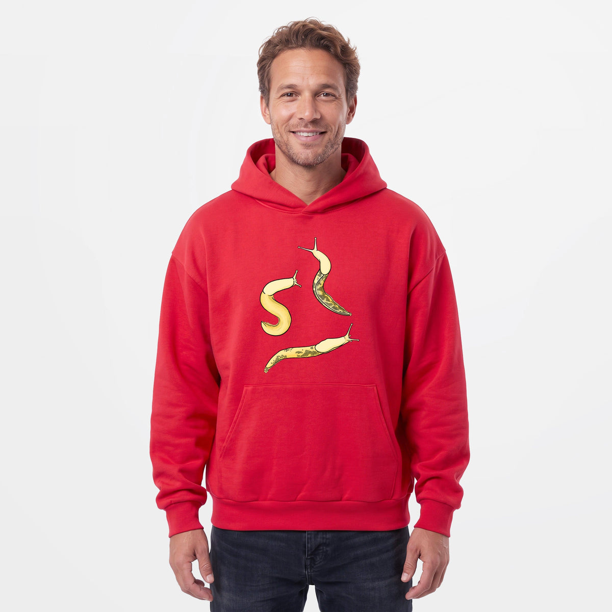 Banana Slug Squad - Ariolimax columbianus  - Statement Midweight Hoodie