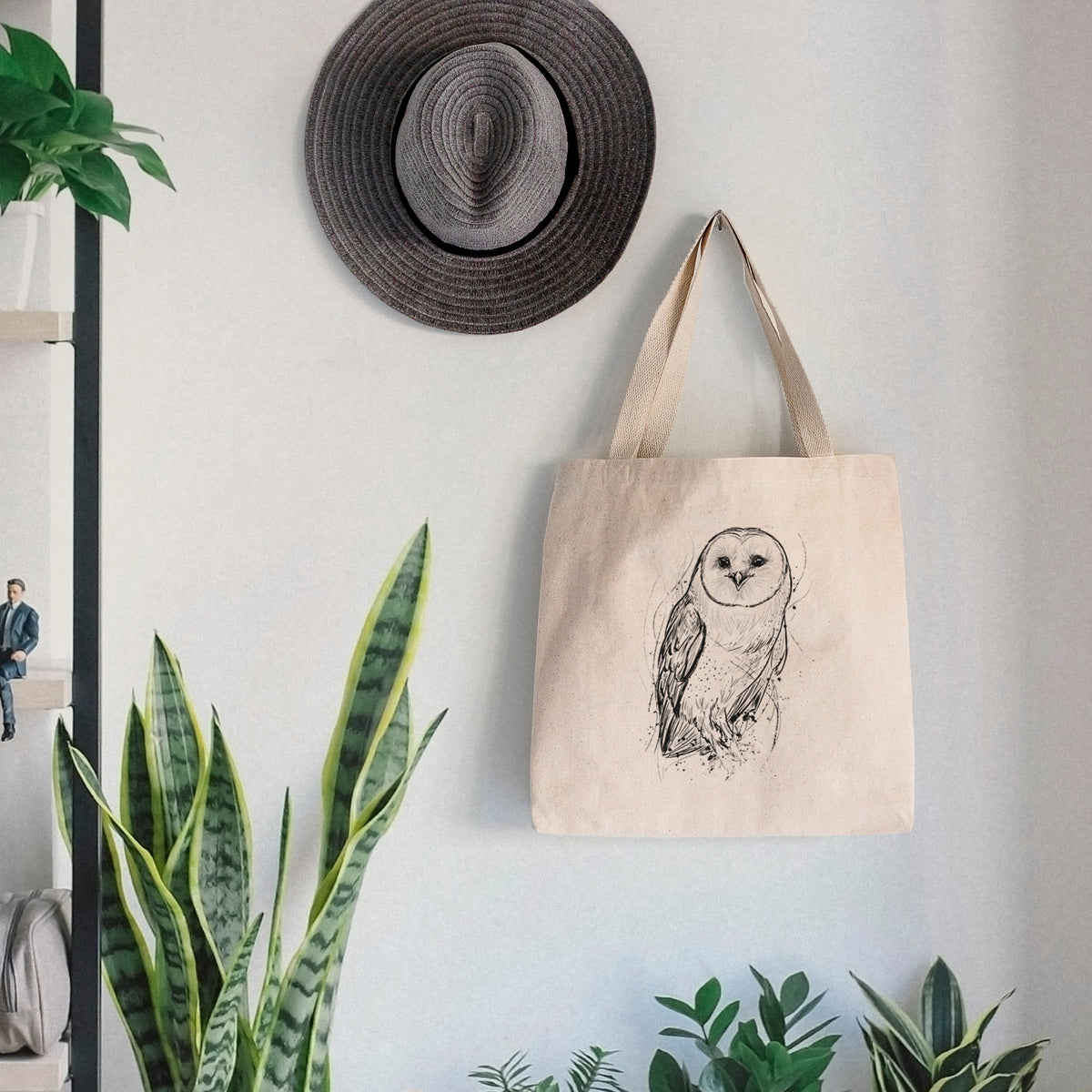Barn Owl - Tyto alba - Tote Bag