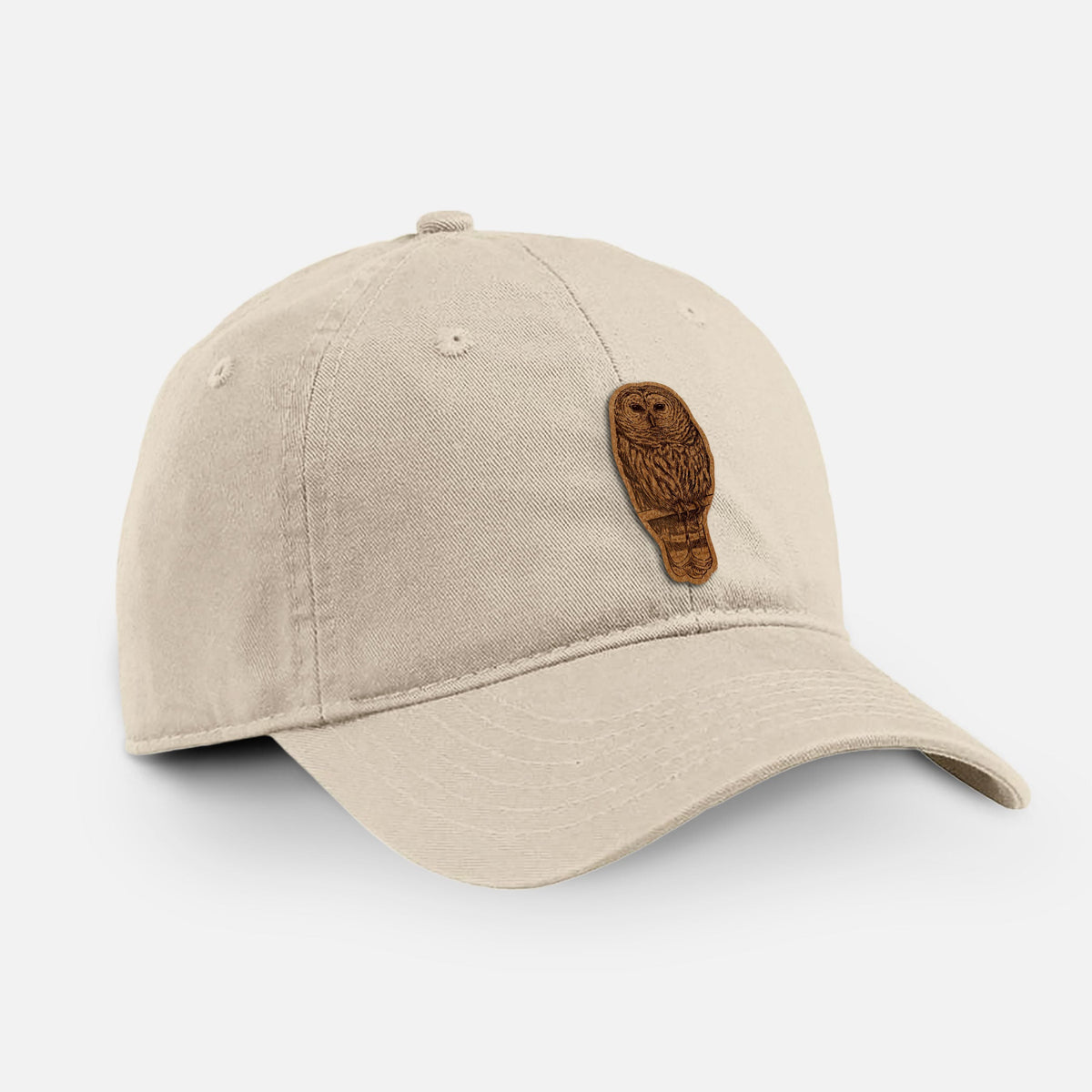 Barred Owl - 100% Cotton Dad Hat