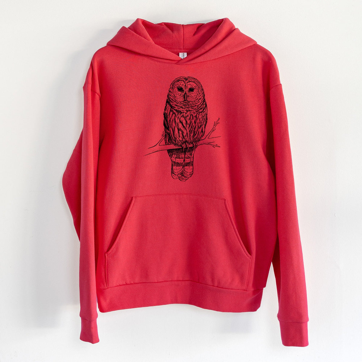 Barred Owl - Strix varia  - Statement Midweight Hoodie