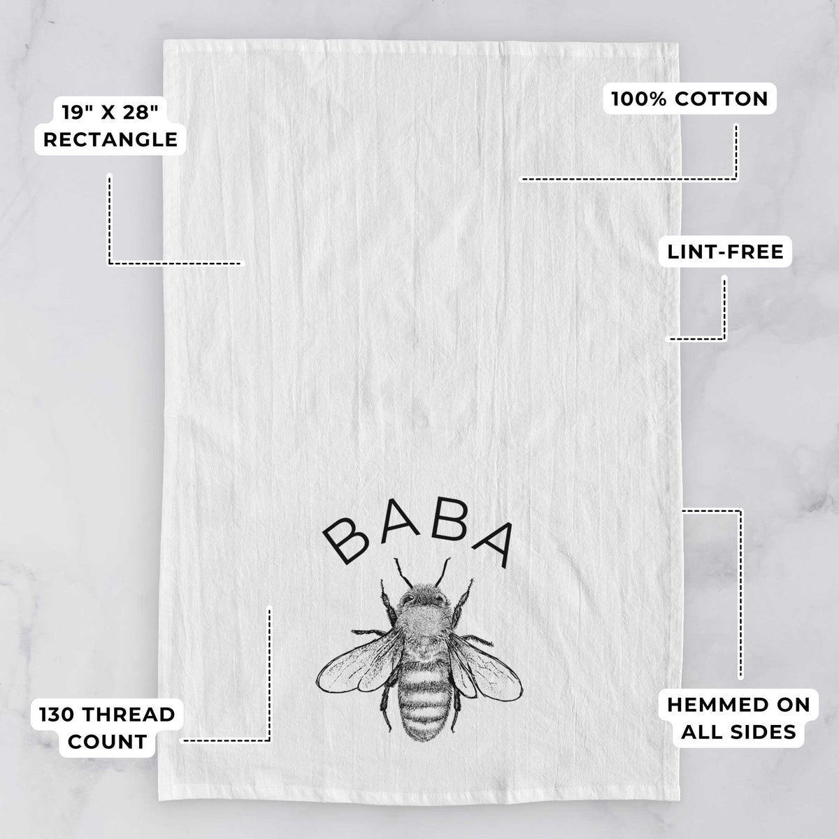 Baba Bee Tea Towel