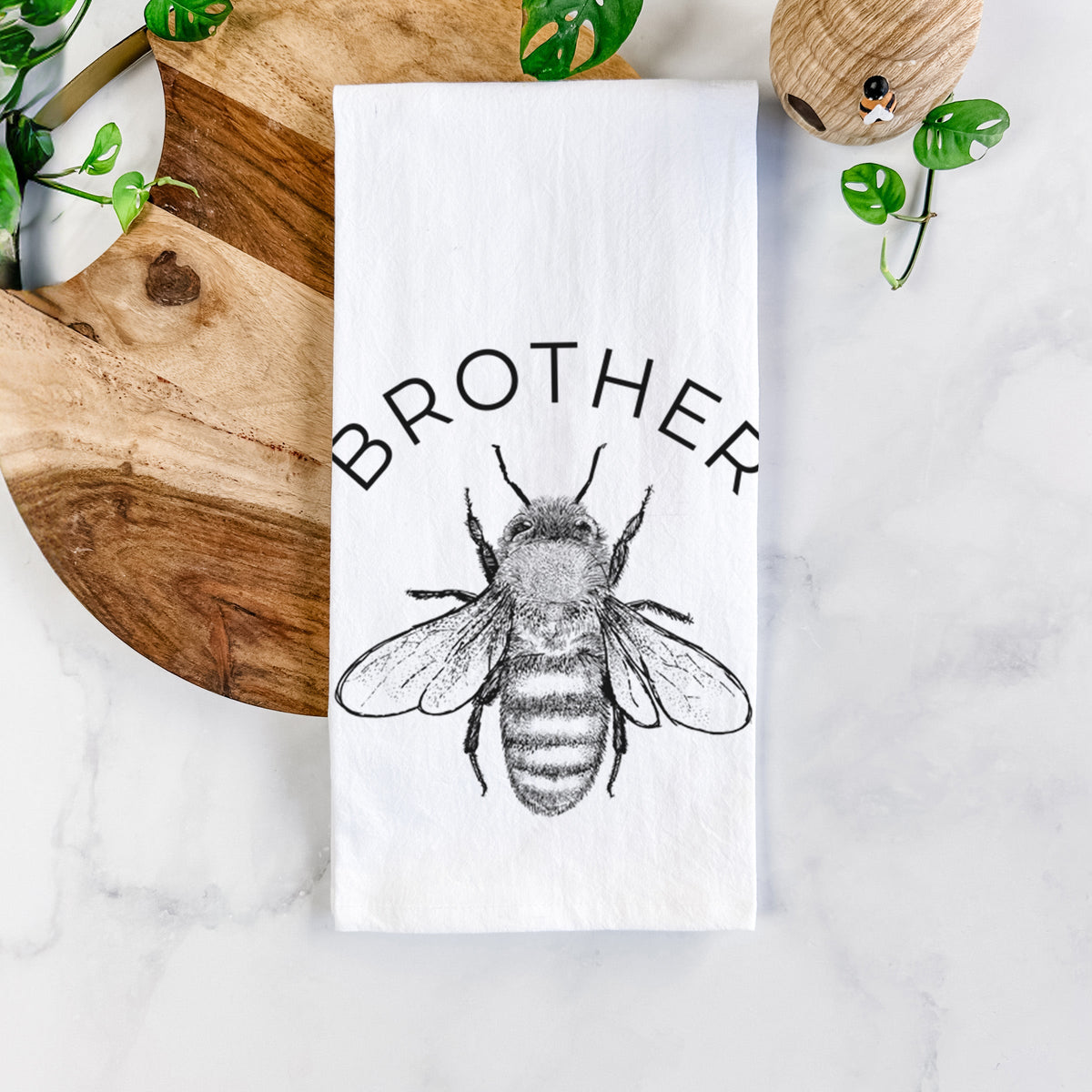 Brother Bee Tea Towel