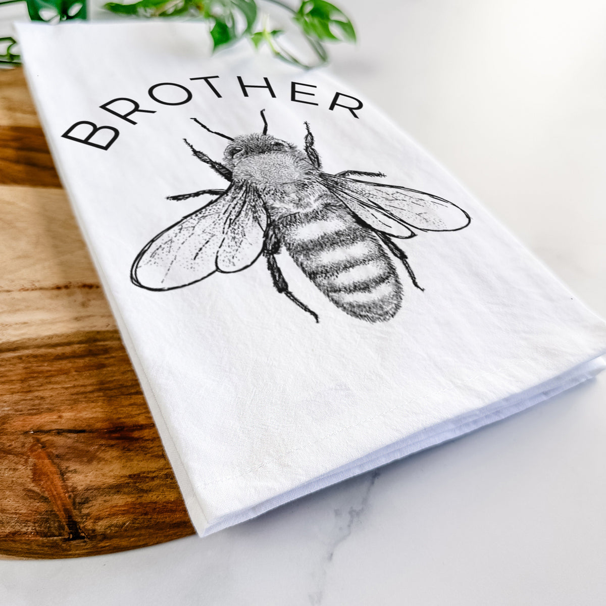 Brother Bee Tea Towel