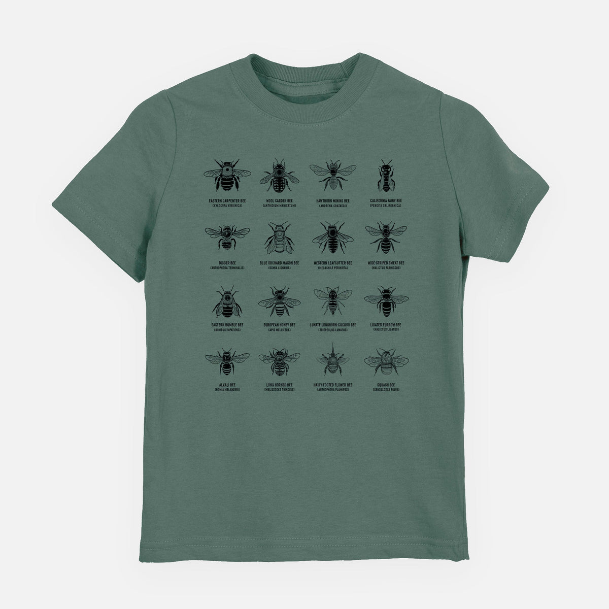 Bee Chart - Bees in North America - Toddler/Youth Shirt