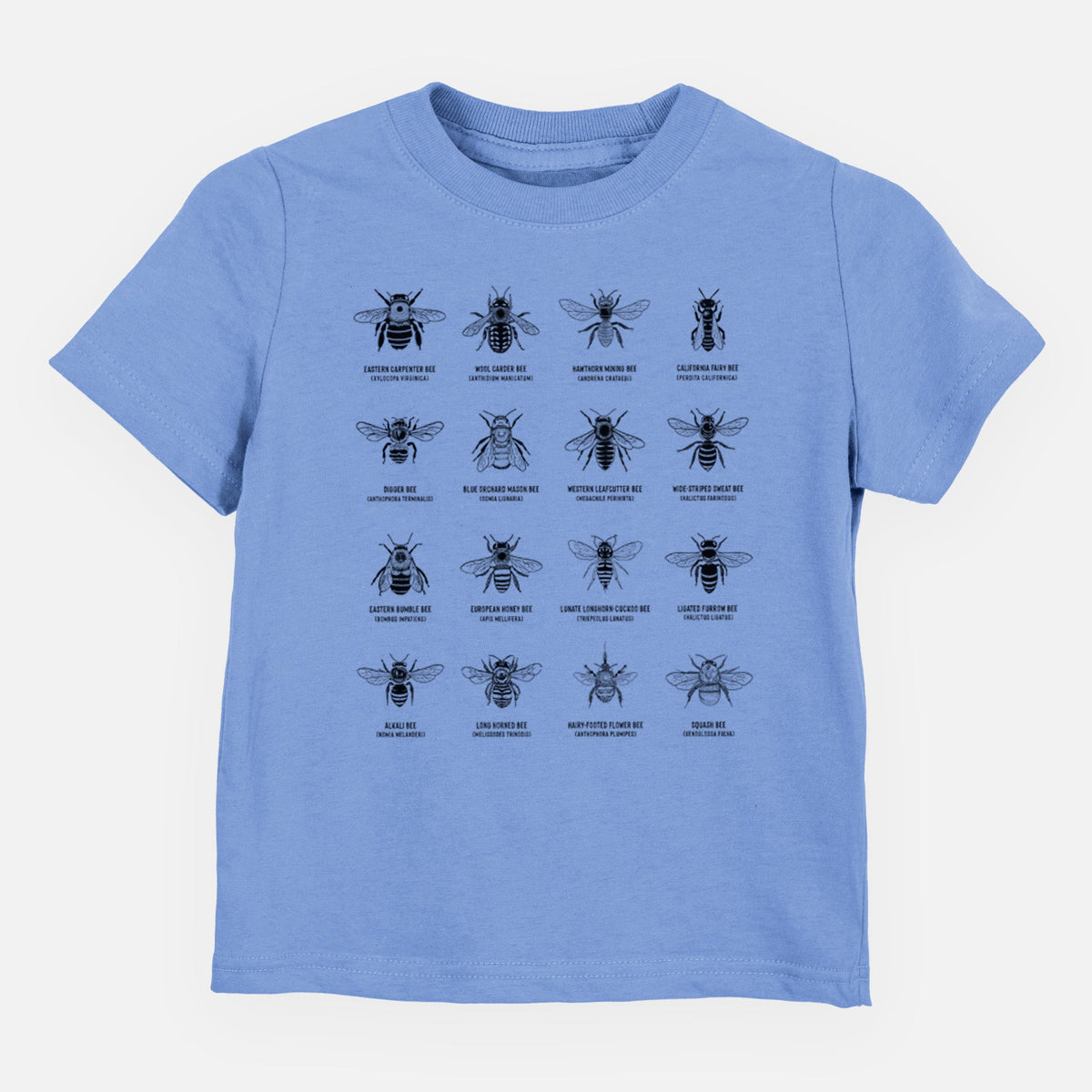 Bee Chart - Bees in North America - Toddler/Youth Shirt