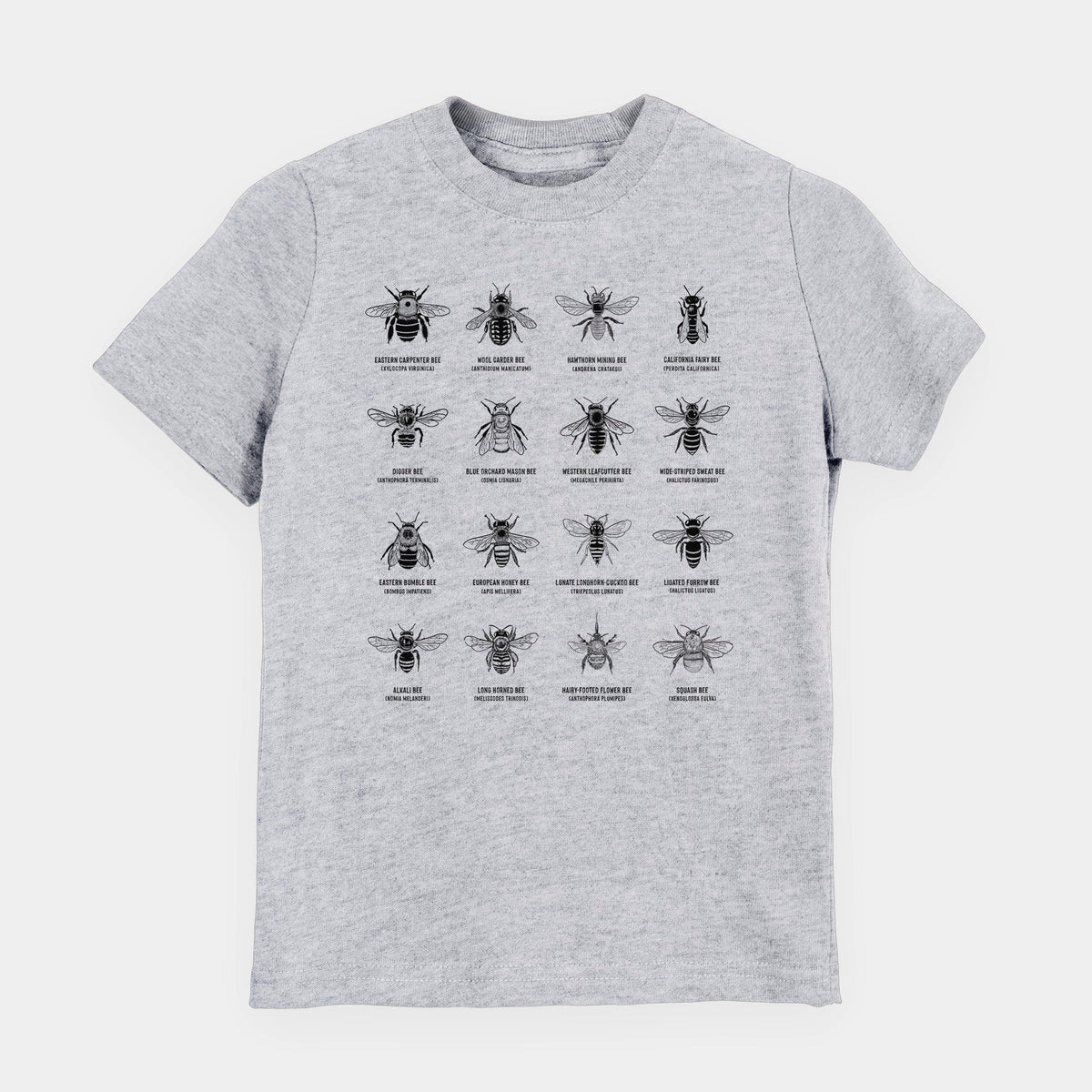 Bee Chart - Bees in North America - Toddler/Youth Shirt