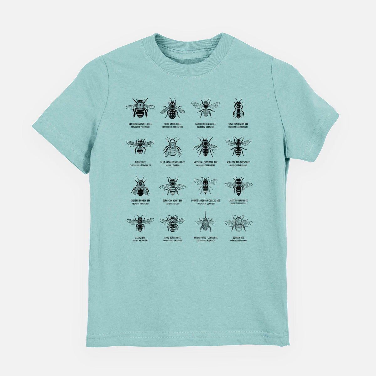 Bee Chart - Bees in North America - Toddler/Youth Shirt