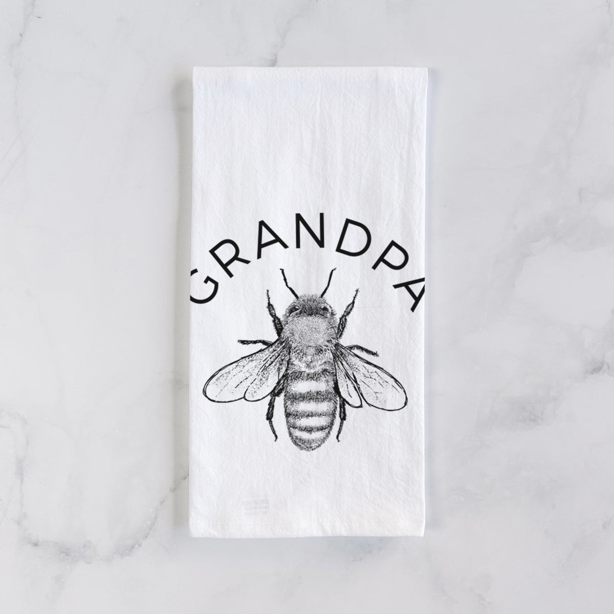 Grandpa Bee Tea Towel