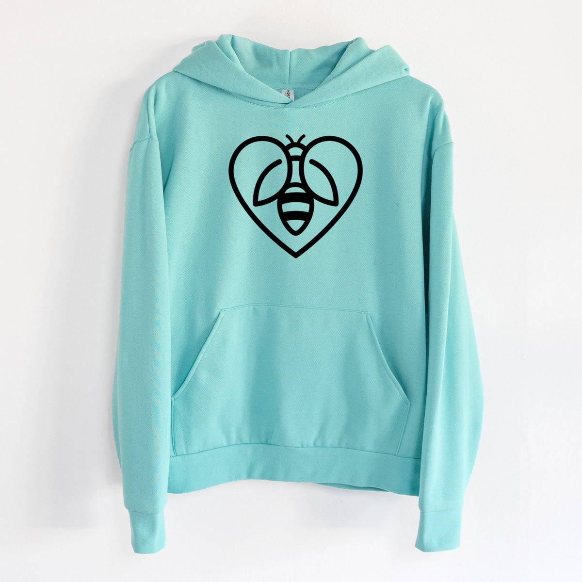 Bee Heart Icon  - Statement Midweight Hoodie