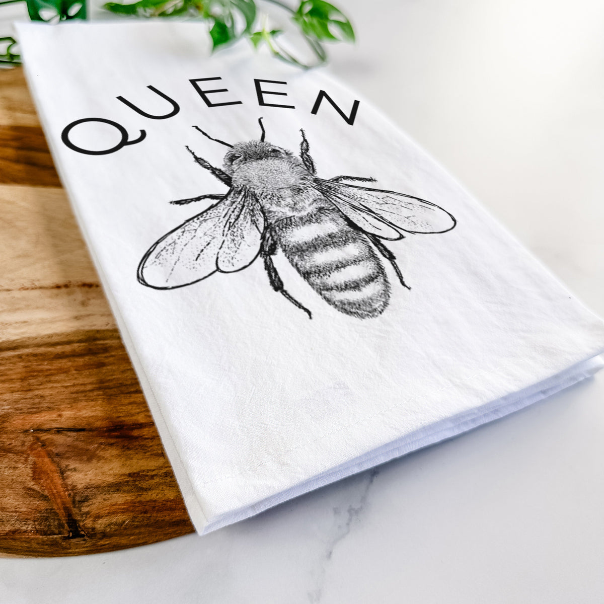 Queen Bee Tea Towel