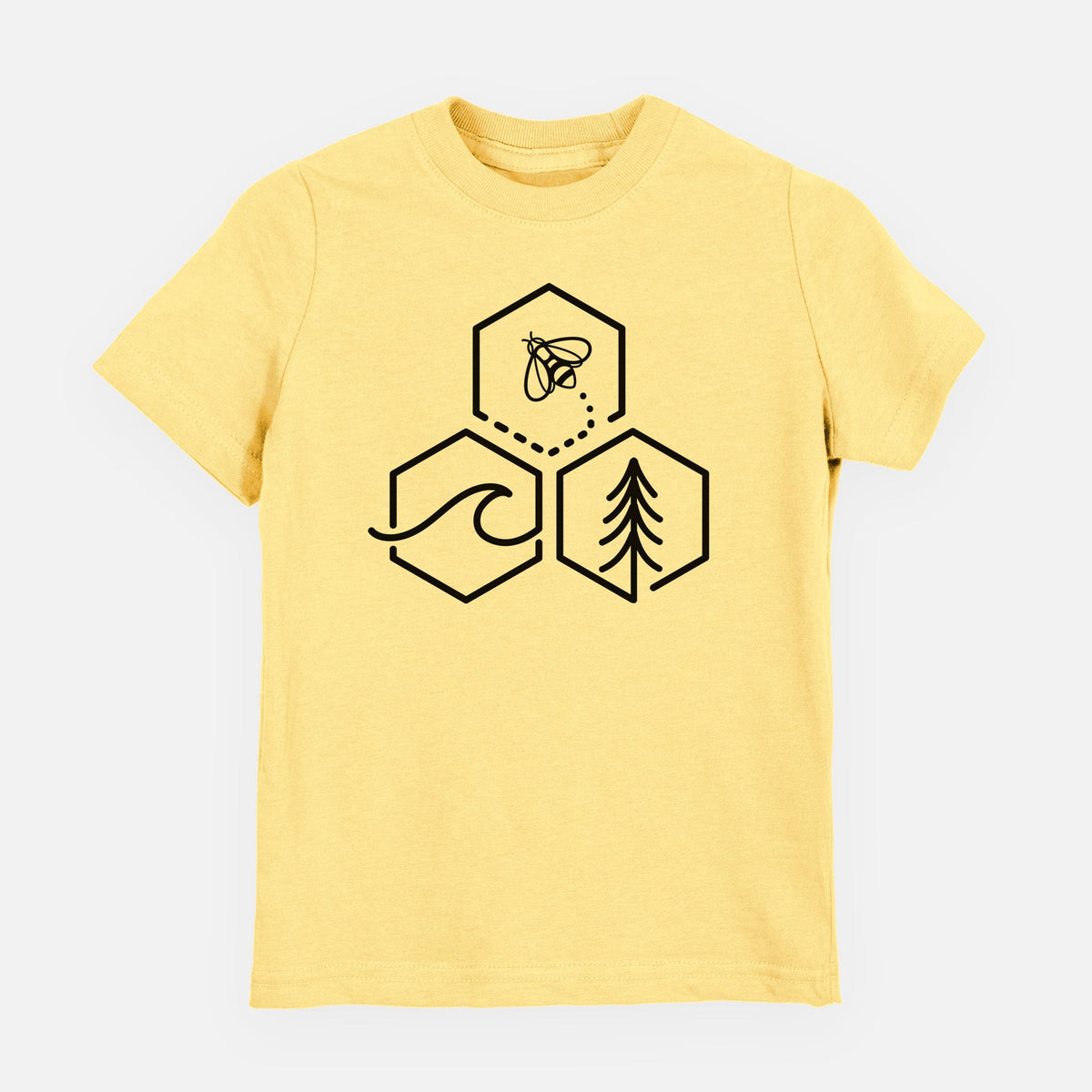 Bee-Sea-Tree Triptych - Toddler/Youth Shirt