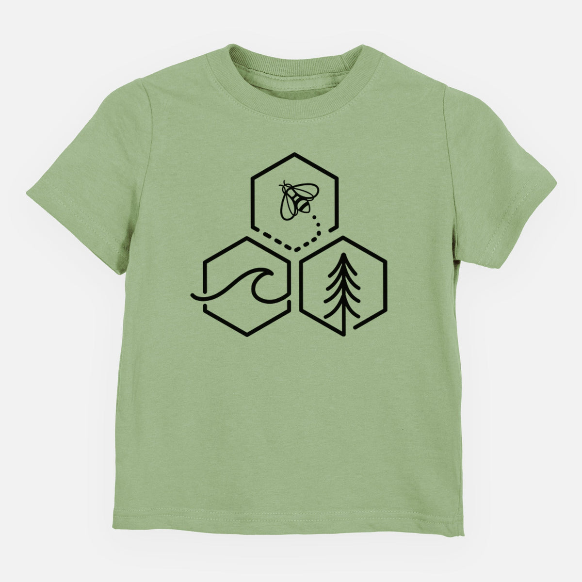 Bee-Sea-Tree Triptych - Toddler/Youth Shirt