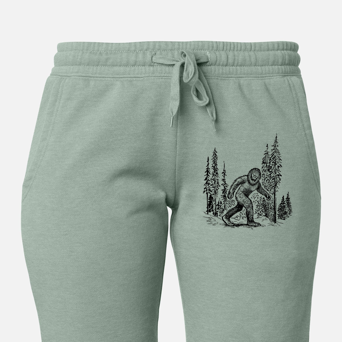Bigfoot in the Woods - Women's Cali Wave Jogger Sweatpants