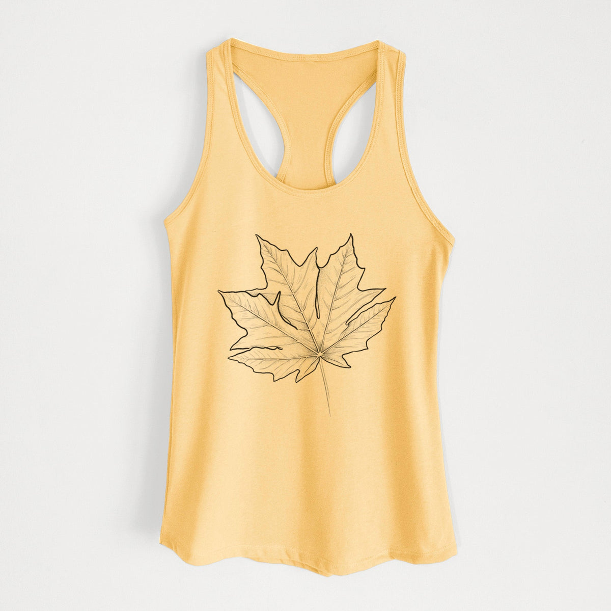 Bigleaf Maple - Acer macrophyllum - Women's Racerback Tanktop