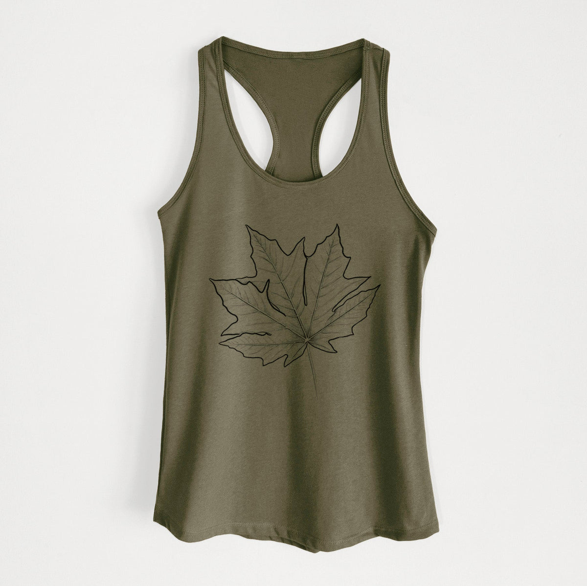 Bigleaf Maple - Acer macrophyllum - Women's Racerback Tanktop