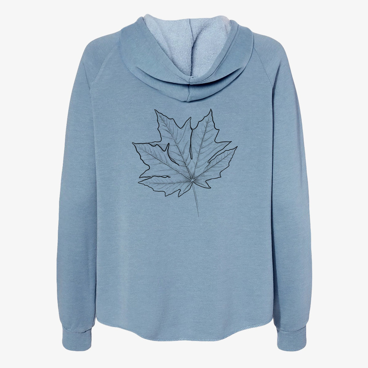 Bigleaf Maple - Acer macrophyllum - Women's Cali Wave Zip-Up Sweatshirt