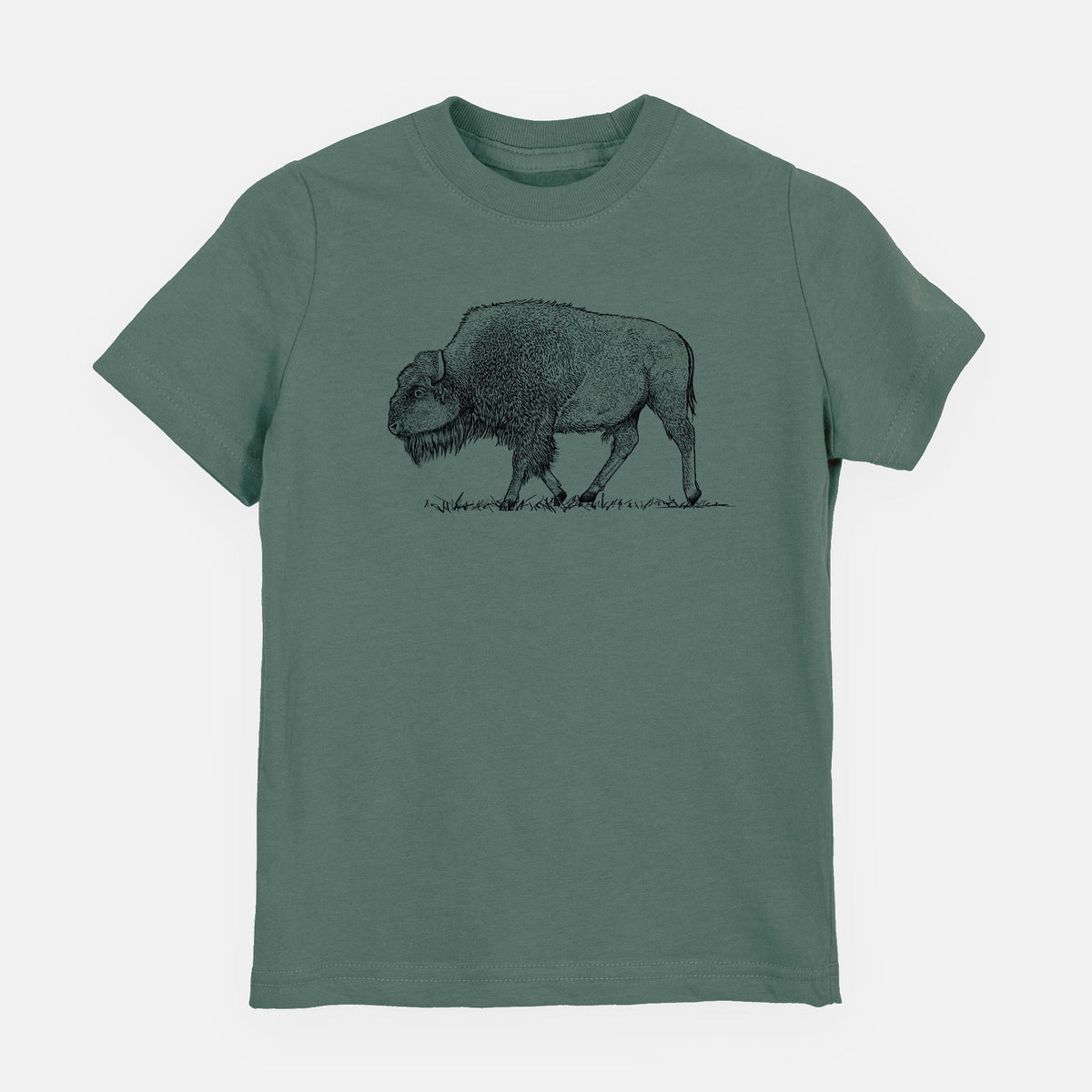 American Bison / Buffalo - Bison bison - Toddler/Youth Shirt
