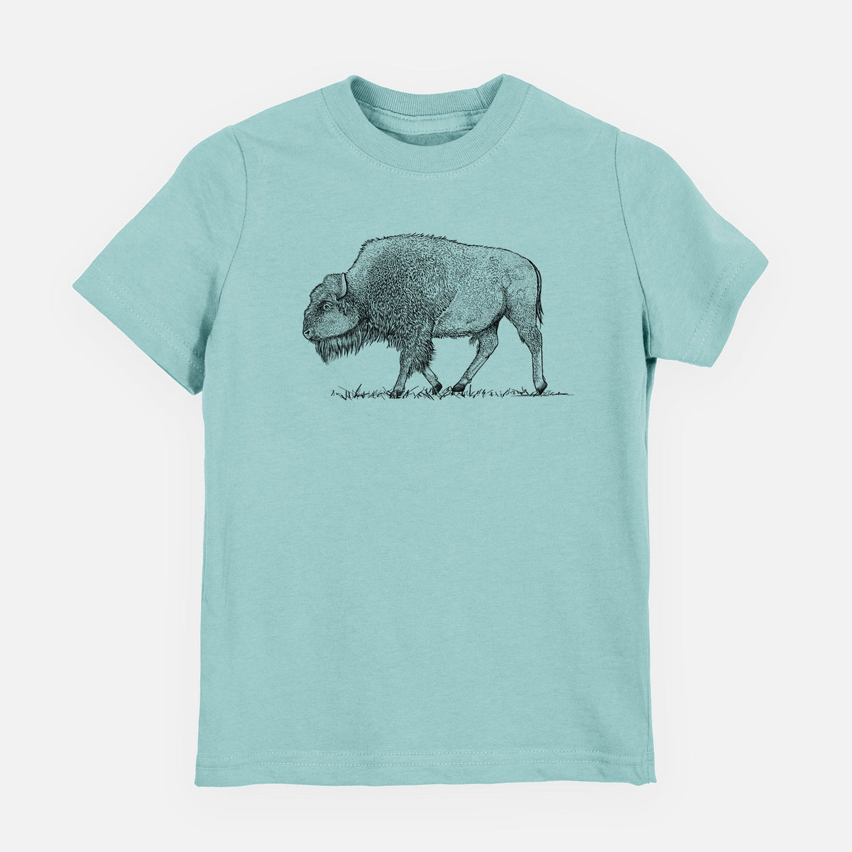 American Bison / Buffalo - Bison bison - Toddler/Youth Shirt