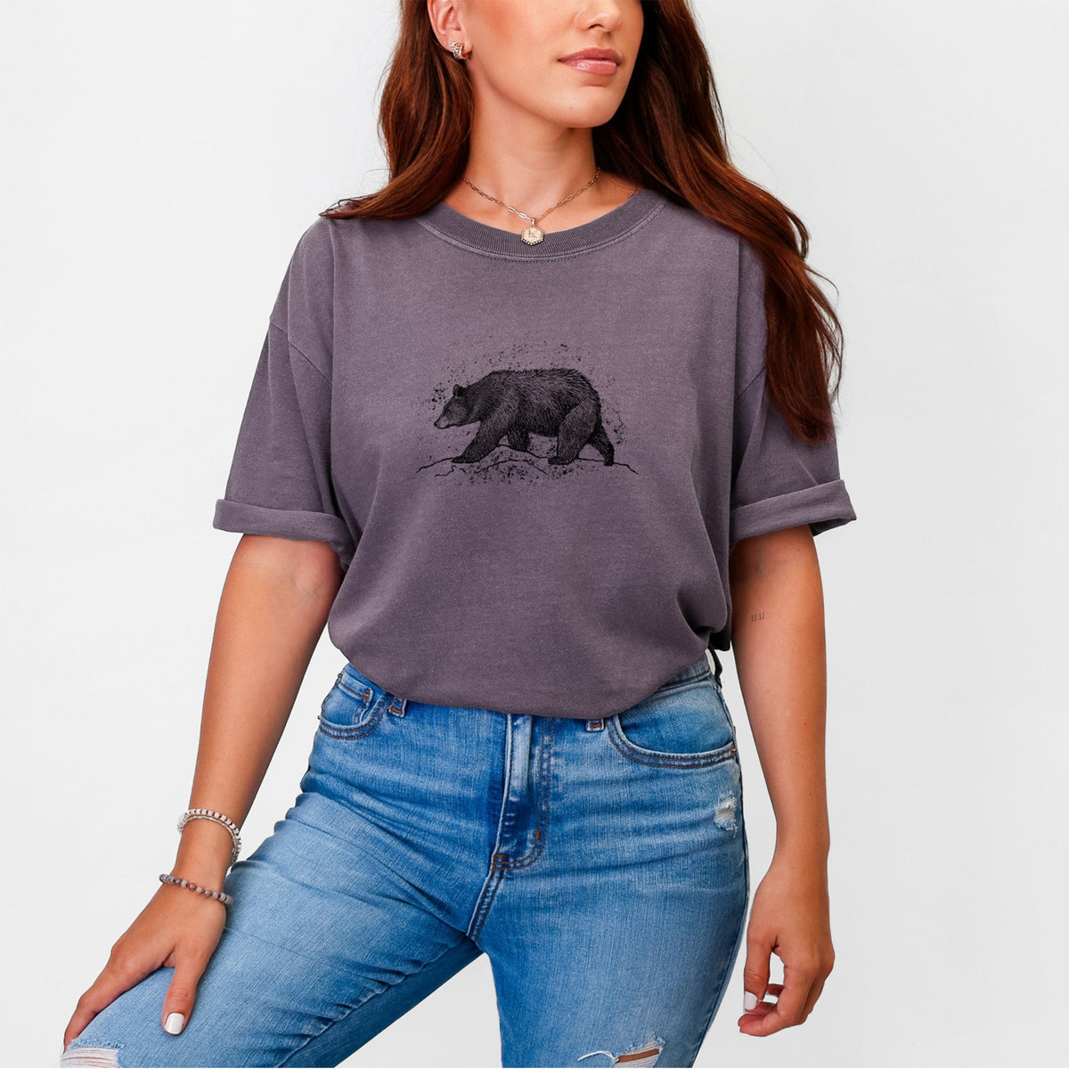 Black Bear - Unisex Comfort Colors Garment-Dyed Heavyweight T-shirt