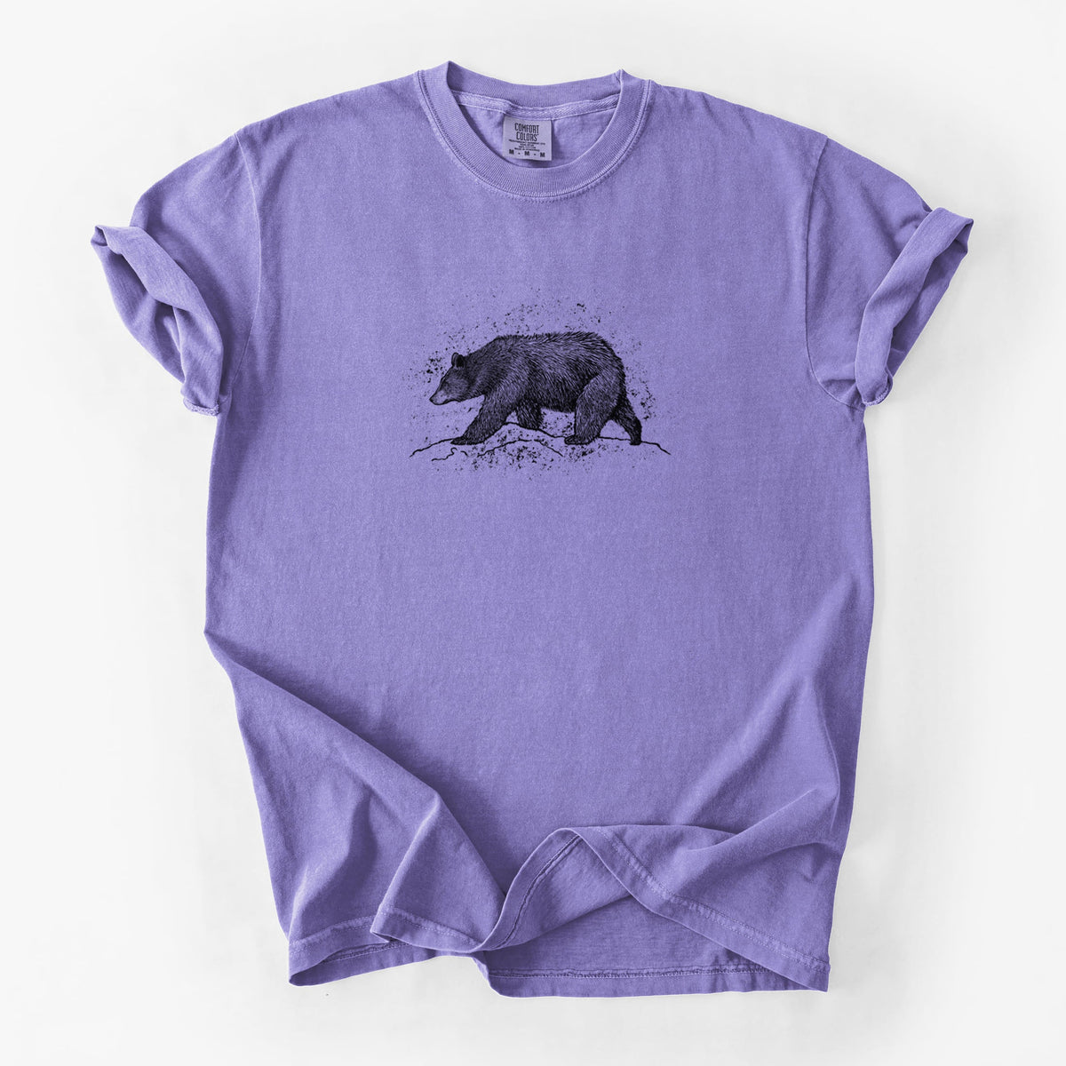 Black Bear - Unisex Comfort Colors Garment-Dyed Heavyweight T-shirt