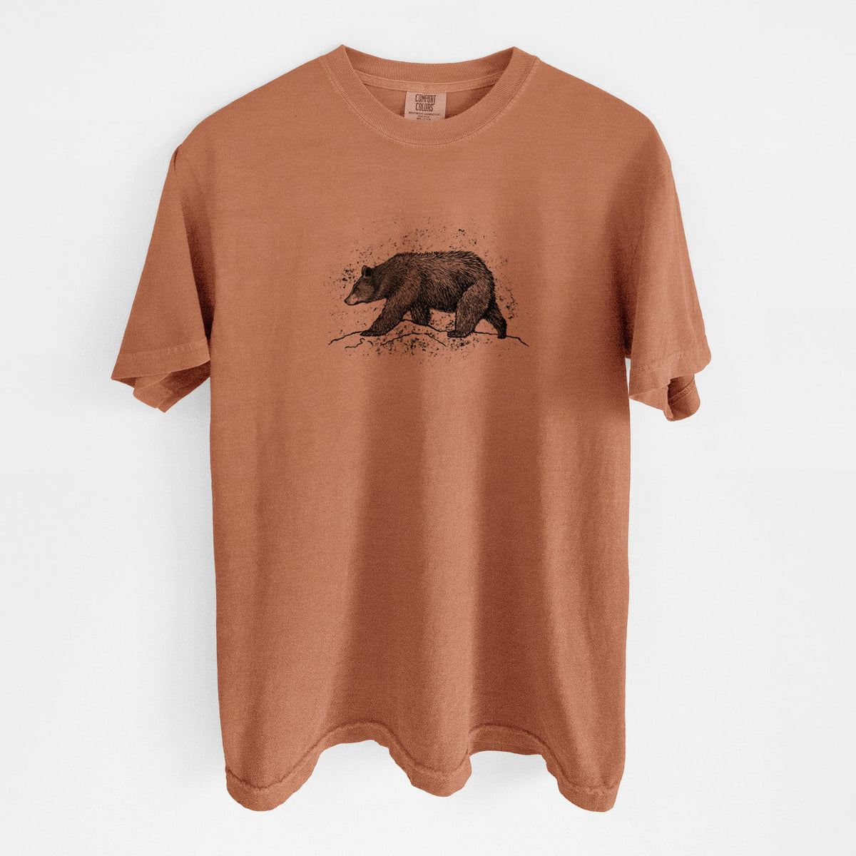 Black Bear - Unisex Comfort Colors Garment-Dyed Heavyweight T-shirt