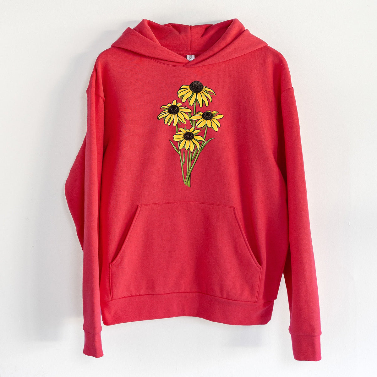 Black-eyed Susans - Rudbeckia hirta  - Statement Midweight Hoodie