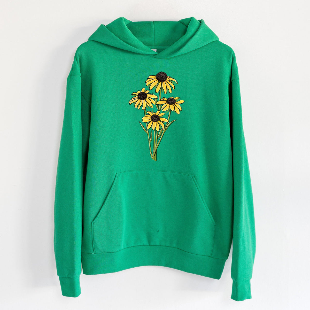 Black-eyed Susans - Rudbeckia hirta  - Statement Midweight Hoodie