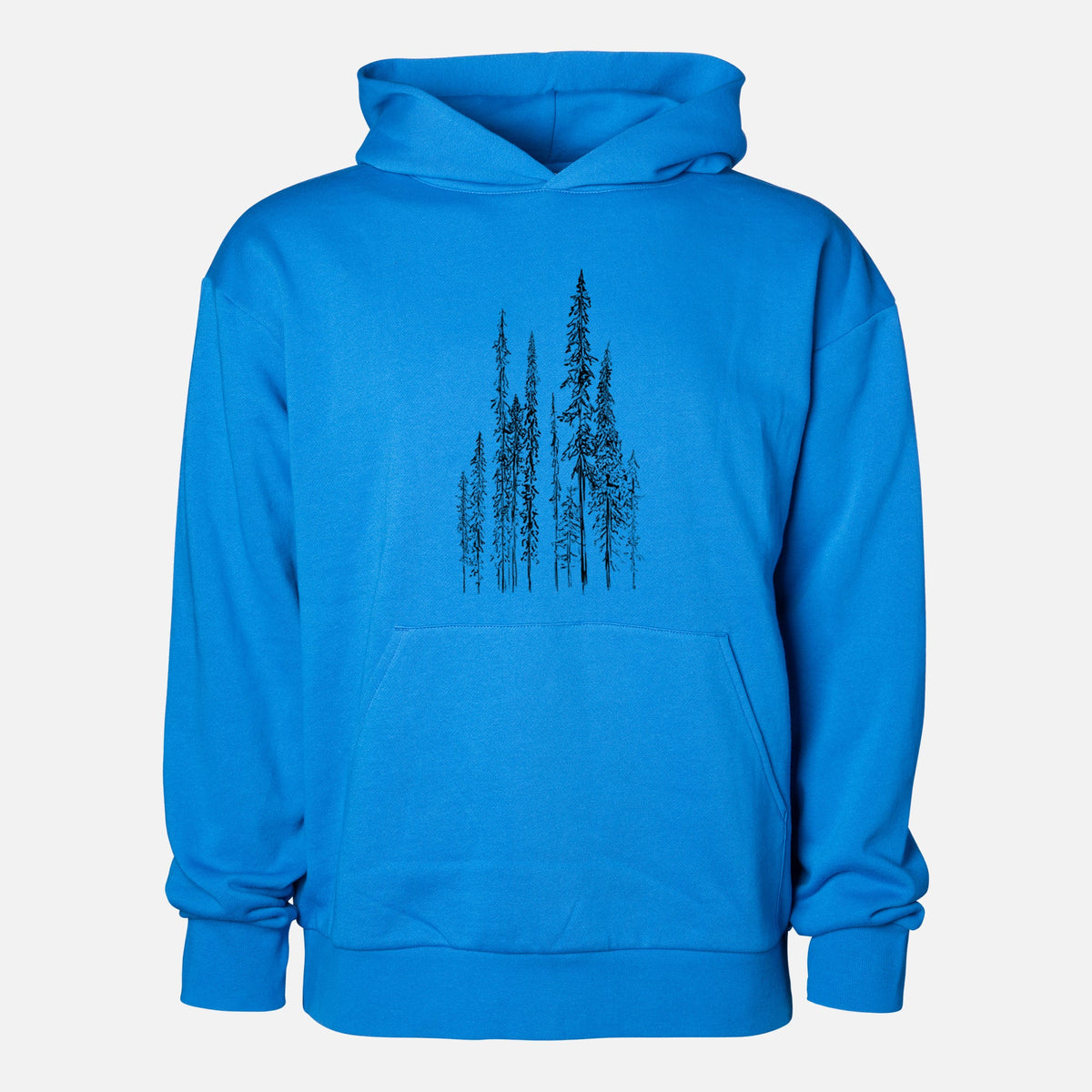 Black Spruce (Picea mariana)  - Statement Midweight Hoodie