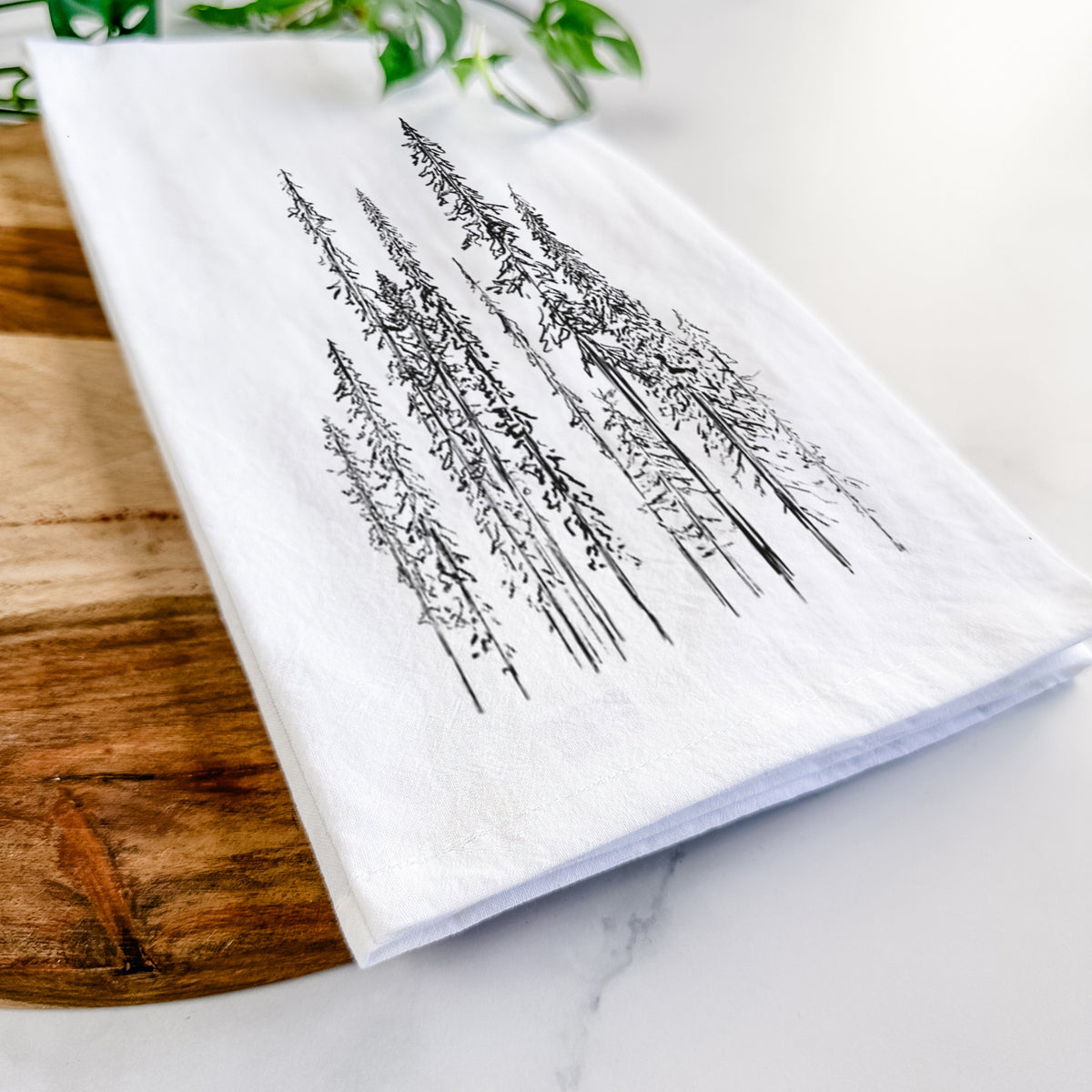 Black Spruce (Picea mariana) Tea Towel