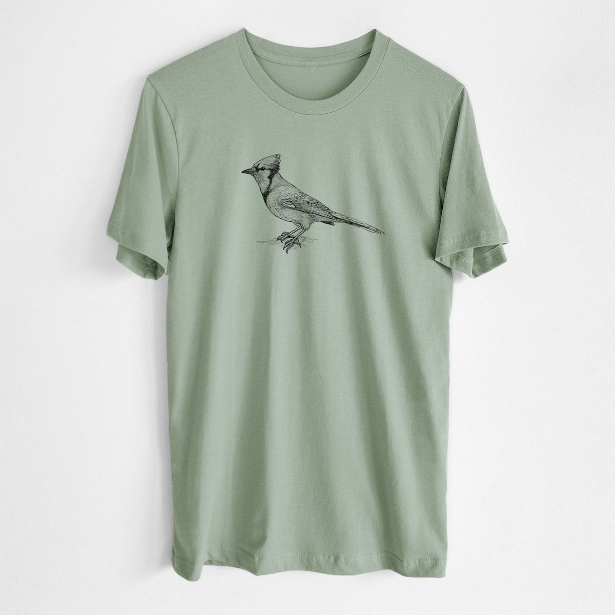 Blue Jay - Cyanocitta cristata - Lightweight 100% Cotton Unisex Crewneck
