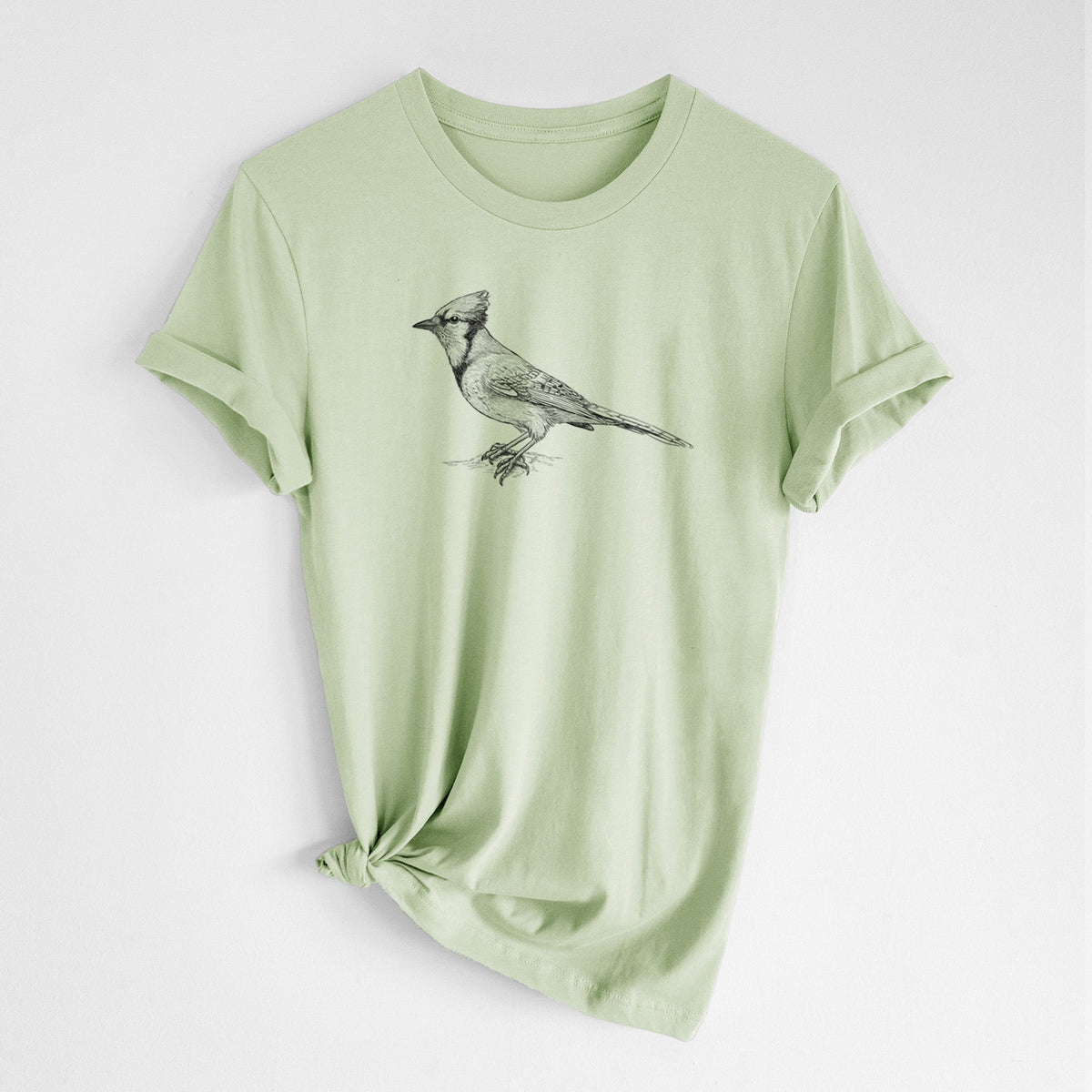 Blue Jay - Cyanocitta cristata - Lightweight 100% Cotton Unisex Crewneck