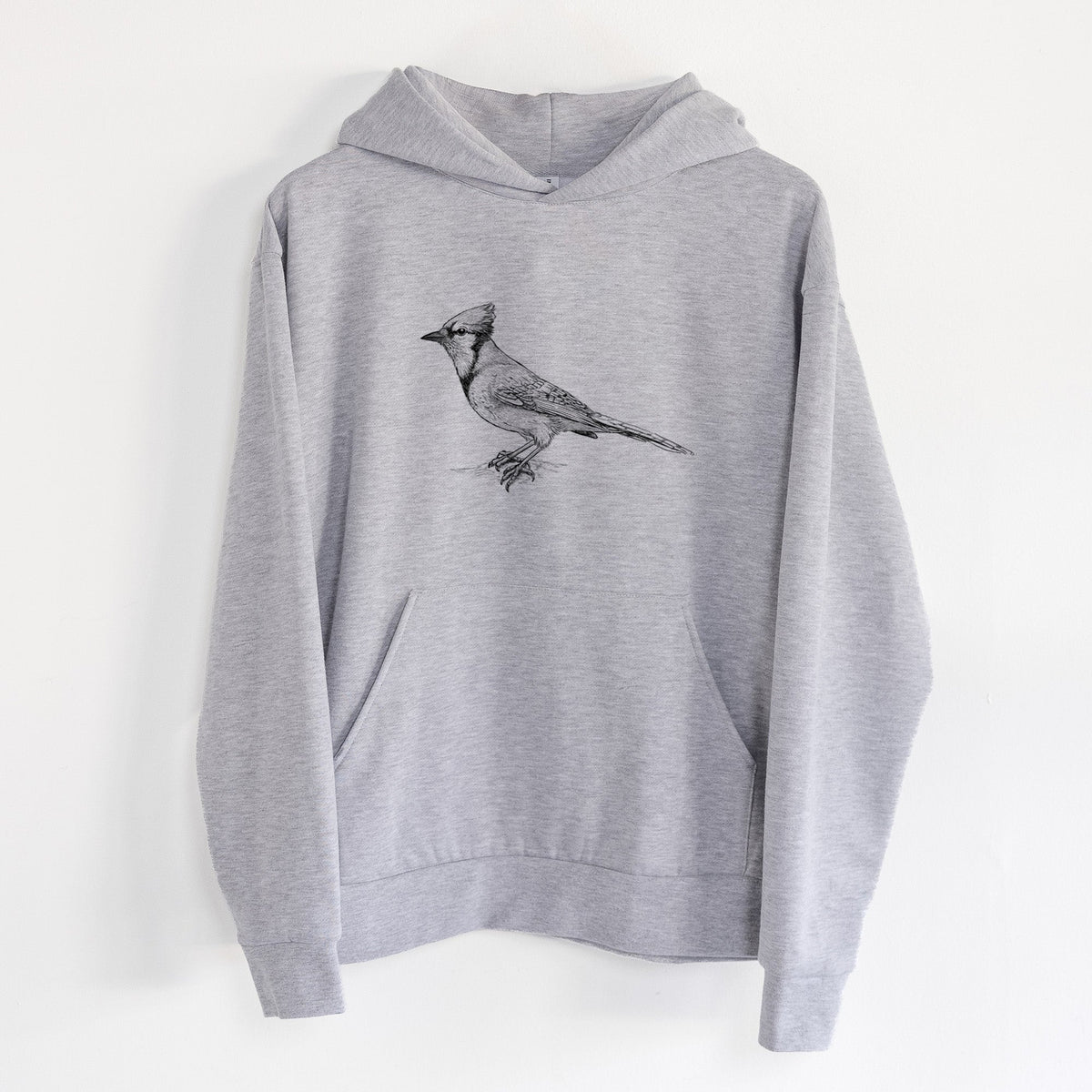 Blue Jay - Cyanocitta cristata  - Statement Midweight Hoodie