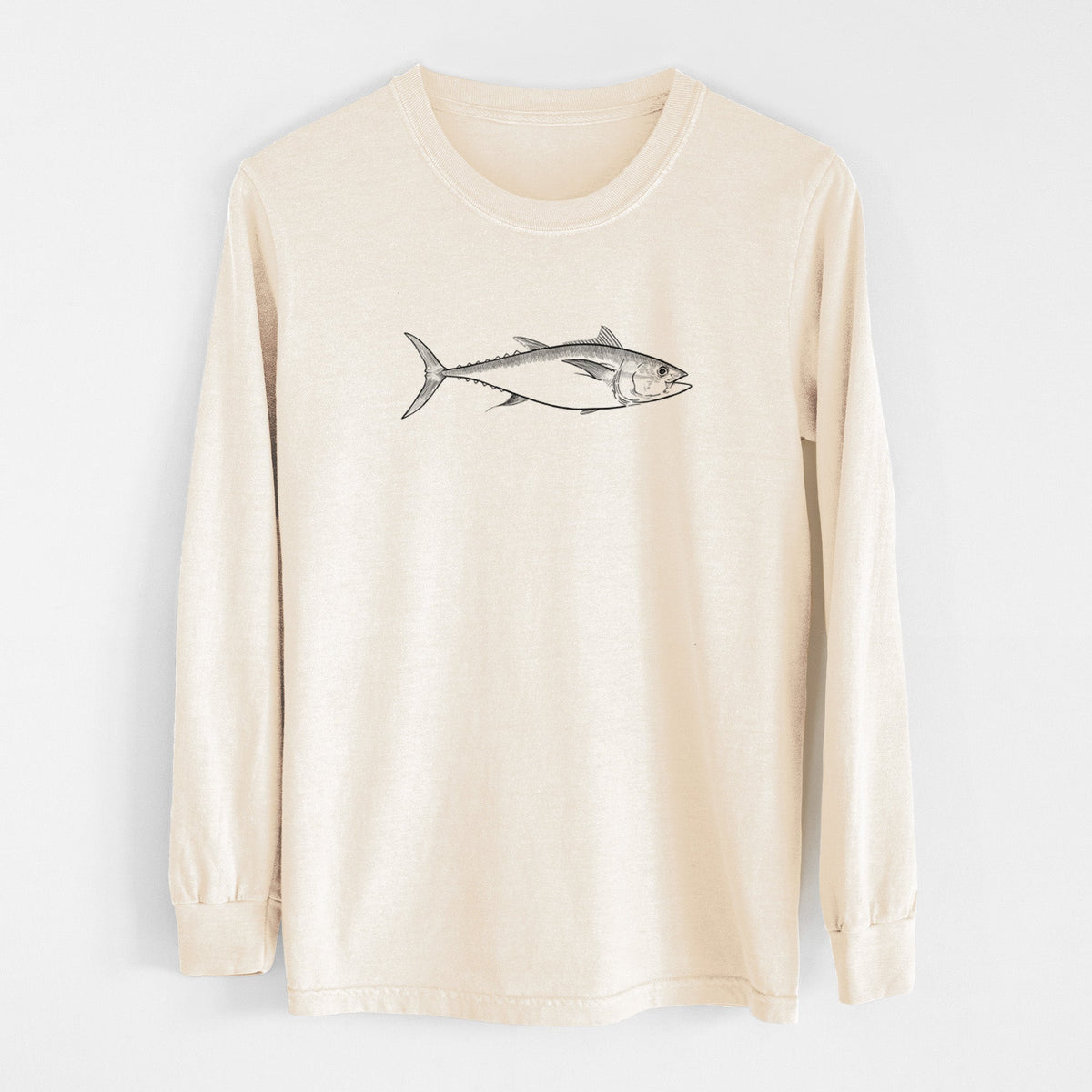 Atlantic Bluefin Tuna - Thunnus thynnus - Unisex Comfort Colors 100% Cotton Long Sleeve