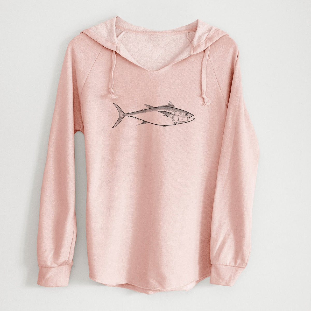 Atlantic Bluefin Tuna - Thunnus thynnus - Cali Wave Hooded Sweatshirt