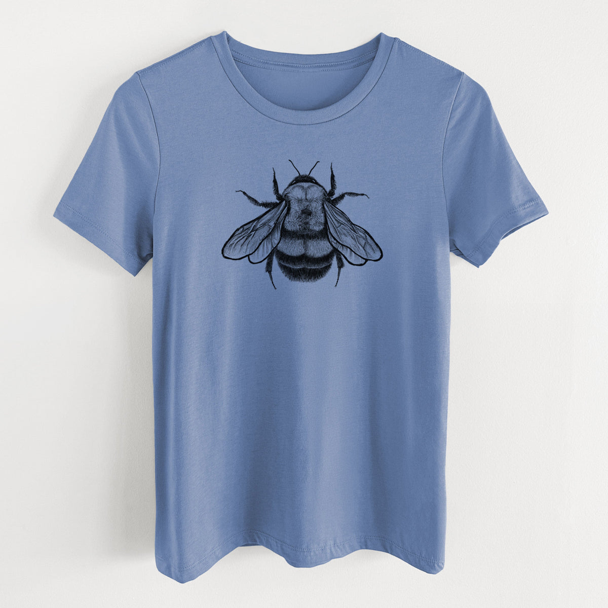 Bombus Affinis - Rusty-Patched Bumble Bee - Women's Lightweight Relaxed Fit 100% Cotton Crewneck
