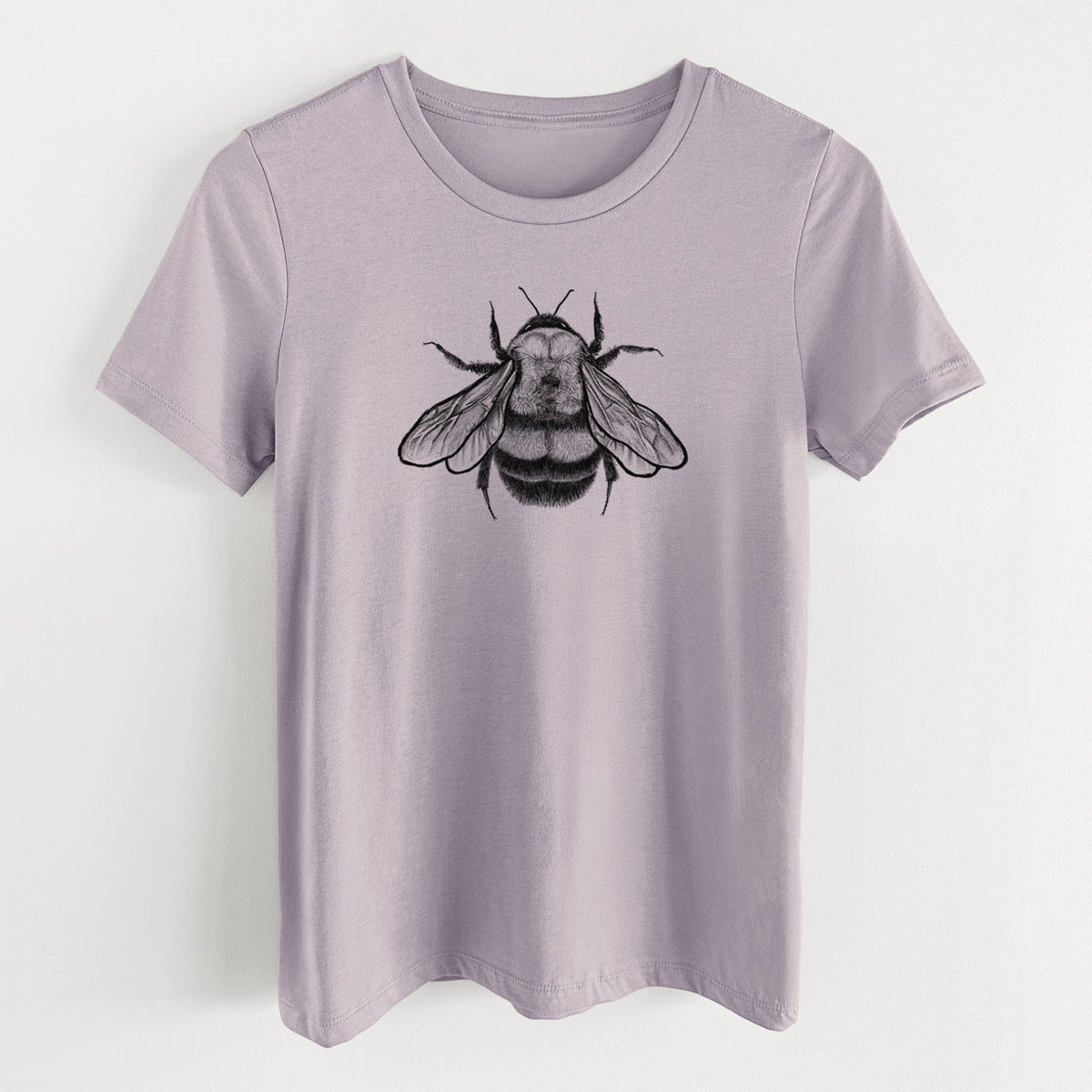 Bombus Affinis - Rusty-Patched Bumble Bee - Women's Lightweight Relaxed Fit 100% Cotton Crewneck