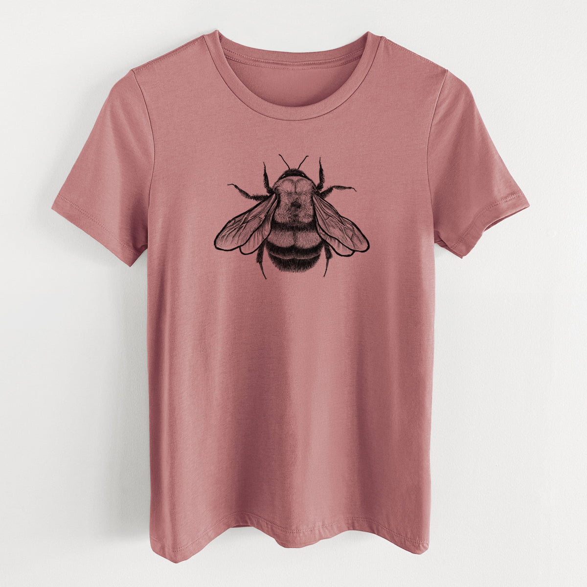 Bombus Affinis - Rusty-Patched Bumble Bee - Women's Lightweight Relaxed Fit 100% Cotton Crewneck