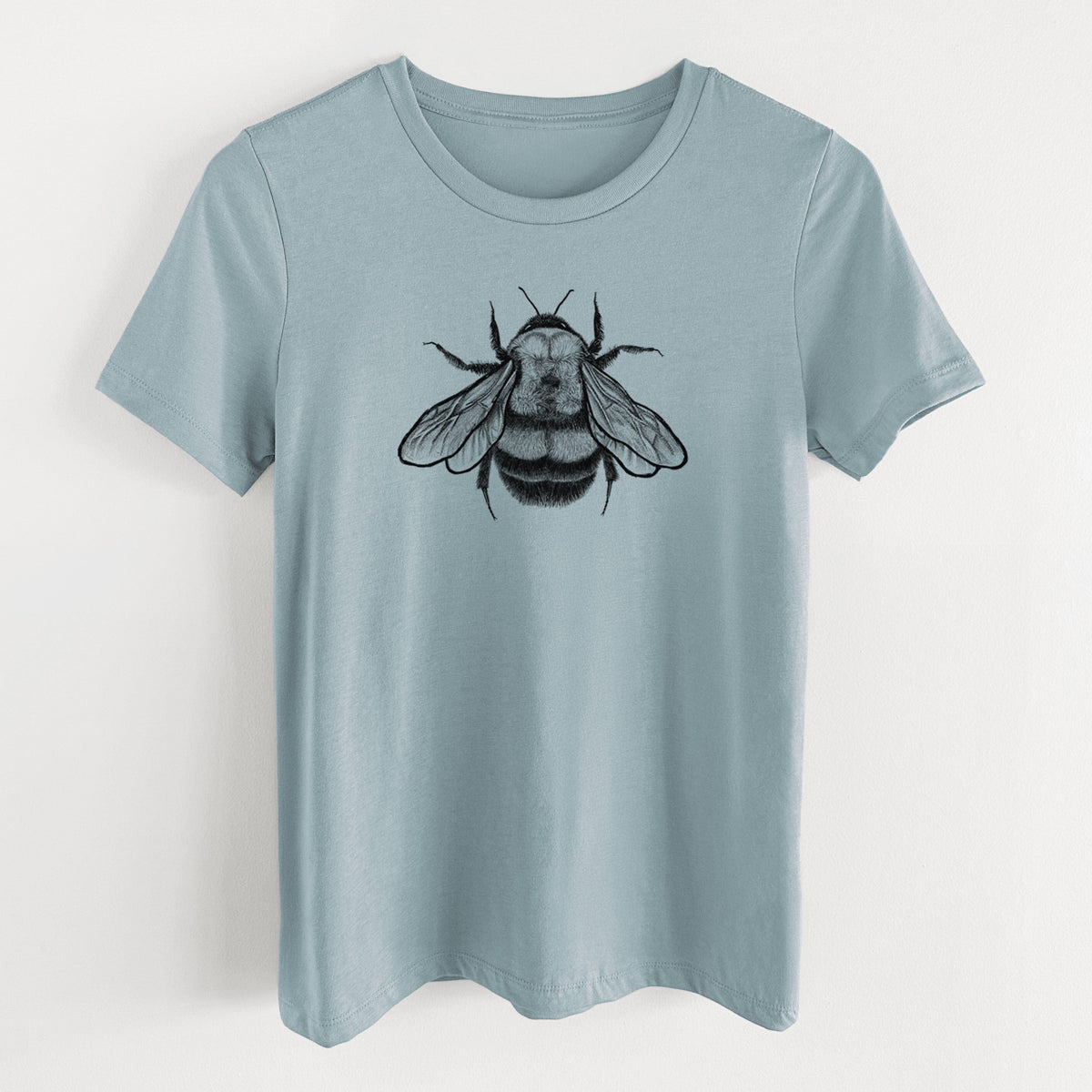 Bombus Affinis - Rusty-Patched Bumble Bee - Women's Lightweight Relaxed Fit 100% Cotton Crewneck