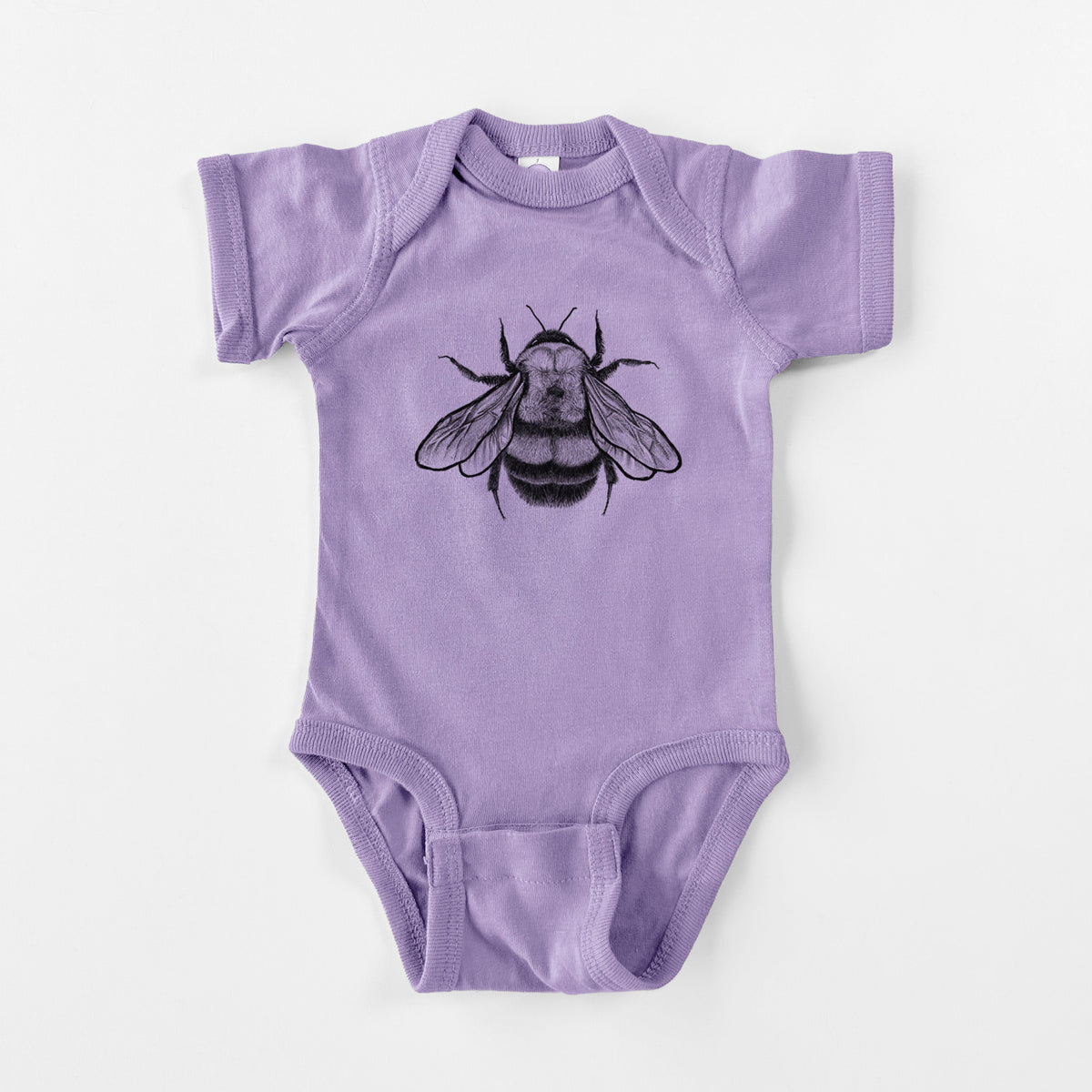 Bombus Affinis - Rusty-Patched Bumble Bee - Baby Fine Jersey Bodysuit