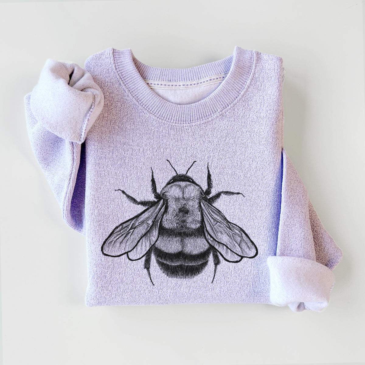 Bombus Affinis - Rusty-Patched Bumble Bee - Knit Sweatshirt