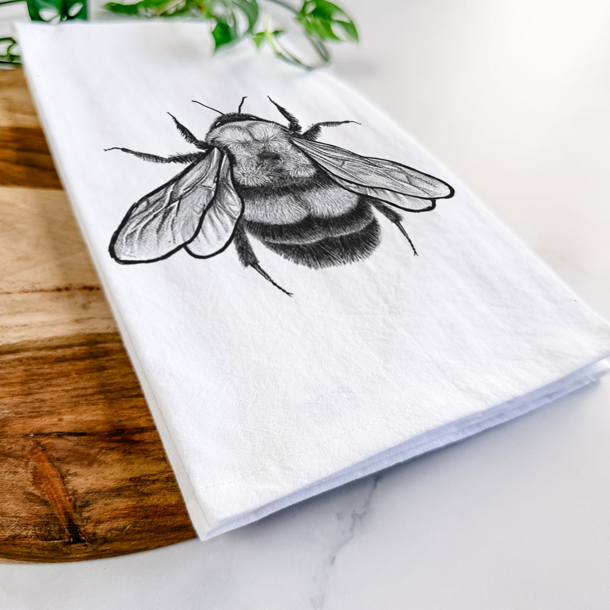 Bombus Affinis - Rusty-Patched Bumble Bee Tea Towel